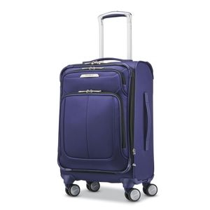 Samsonite Solyte DLX Softside - Equipaje extensible con ruedas giratorias, Negro (Midnight black)),