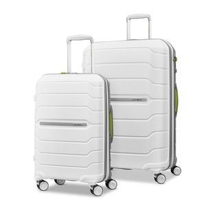 Samsonite Freeform – Maleta rígida, expandible con ruedas dobles giratorias, Negro -