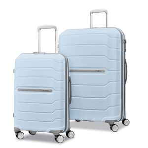 Samsonite Freeform – Maleta rígida, expandible con ruedas dobles giratorias, Negro -