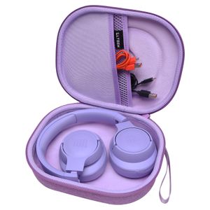 LTGEM Funda rígida de EVA para JBL Live 650BTNC / 400BT / 500BT / 460NC y JBL Tune 660NC/510BT