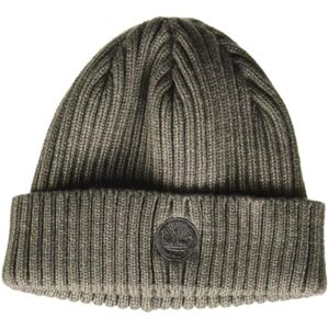 Timberland Gorra de reloj acanalada para hombre con parche de logotipo