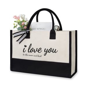 TOPDesign Bolsa de lona para novia, regalos de novia personalizados para boda, despedida de soltera,