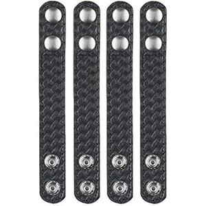 Bianchi AccuMold Elite Paquete de 4 protectores de cinturón cromados 7906