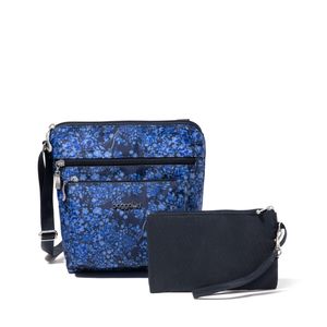 Baggallini Bolsa de viaje cruzada de bolsillo con RFID