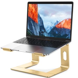 BESIGN LS03 - Soporte de aluminio para laptop, soporte ergonómico desmontable para computadora,