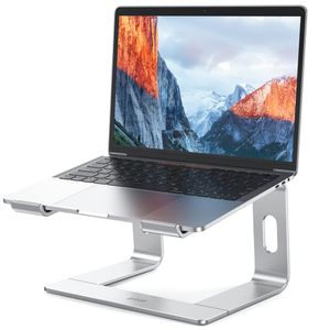 BESIGN LS03 - Soporte de aluminio para laptop, soporte ergonómico desmontable para computadora,