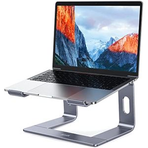 BESIGN LS03 - Soporte de aluminio para laptop, soporte ergonómico desmontable para computadora,