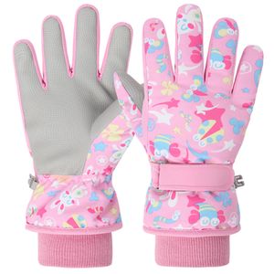 Azarxis Kids Snow Ski Gloves, Children Winter Waterproof Windproof Warm Touchscreen Snowboard Gloves