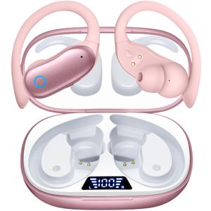 GNMN Auriculares Bluetooth inalámbricos 80 horas de reproducción IPX7 impermeables auriculares