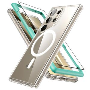 ESR Funda para Samsung S23 Ultra, compatible con MagSafe, funda magnética para Samsung Galaxy S23