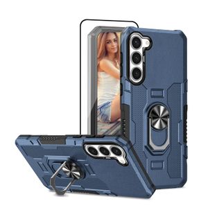 Funda compatible con Samsung Galaxy S22 con protector de pantalla HD, cubierta de protección