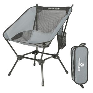 ROCK CLOUD Paquete de 2 sillas de campamento compactas portátiles y ultraligeras, sillas plegables