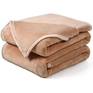 EASELAND - Manta suave y cálida de vellón para todas las estaciones, manta térmica y liviana de