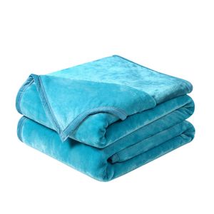 EASELAND - Manta suave y cálida de vellón para todas las estaciones, manta térmica y liviana de