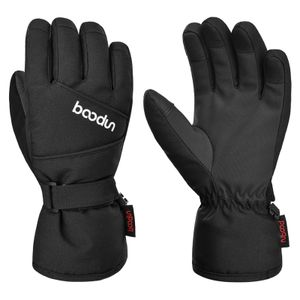 TRIWONDER Guantes de esquí para niños y niñas, para invierno, para clima frío, resistente al viento,