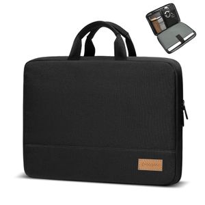 Bagasin Funda para laptop de 15, 15.6 y 16 pulgadas, resistente al agua, con protección de 4 capas,