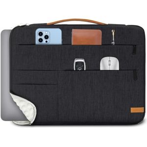 KINGSLONG - Funda de 17, 17.3 pulgadas para laptop, delgada y ligera, para transporte de libreta,