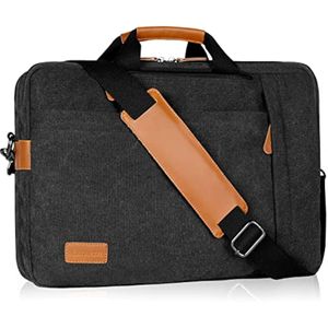 Estarer Bolsa mensajera para laptop para hombre, mochila para laptop de 17 a 17.3 pulgadas, bolsa de