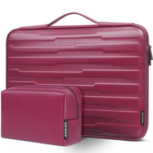 DOMISO Funda protectora para laptop de 17.3 pulgadas resistente a los golpes con asa, compatible con