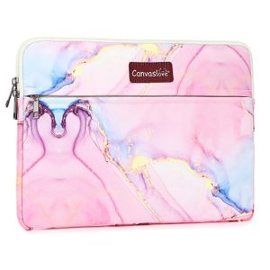 canvaslove funda para laptop, rosado chrysanthemum