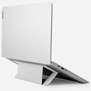 MOFT Soporte delgado invisible para laptop, adhesivo y reutilizable, ángulos de visión perfectos