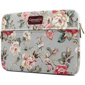 canvaslove funda para laptop, rosado chrysanthemum