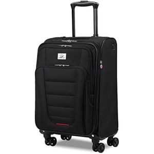 Verdi Juego de equipaje expandible de viaje, marino, V5783-47-3p