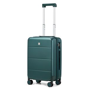 Hanke Maleta de equipaje de viaje rígida con rueda giratoria y bloqueo TSA, funda de viaje ligera