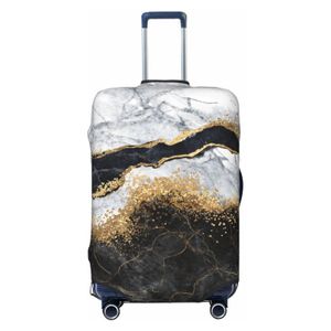 FINOWIN Funda para equipaje de viaje, protector de maleta, colorido arco iris, lavable, funda