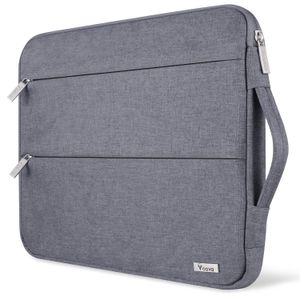 Voova - Funda para laptop de 11.6, 13, 13.3, 14 y 15.6 pulgadas, resistente al agua, bolsa