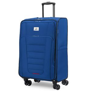 Verdi Juego de equipaje expandible de viaje, marino, V5783-47-3p