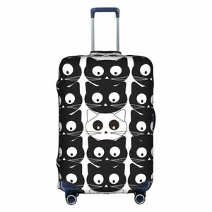 FINOWIN Funda para equipaje de viaje, protector de maleta, colorido arco iris, lavable, funda