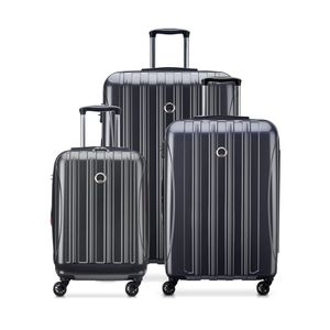 DELSEY Paris, Helium Aero - Juego de 2 maletas rígidas expandibles con ruedas giratorias, Azul