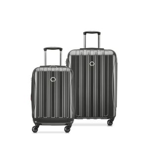 DELSEY Paris, Helium Aero - Juego de 2 maletas rígidas expandibles con ruedas giratorias, Azul