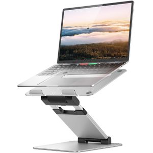 Nulaxy Soporte para computadora portátil para escritorio, convertidor ergonómico de soporte para