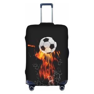 FINOWIN Funda para equipaje de viaje, protector de maleta, colorido arco iris, lavable, funda