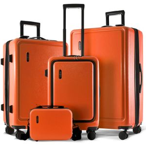 TravelArim Equipaje de mano de 20 pulgadas 22 x 14 x 9 aprobado por aerolínea, maleta de mano con
