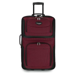 Travel Select Amsterdam - Equipaje vertical y expandible con ruedas, Gris