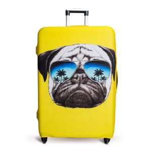 Funda protectora de maleta para equipaje de 19 a 33 pulgadas, aprobada por la TSA, lavable, a prueba