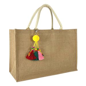 Hibala - Bolsa de playa grande tejida, bolsa de playa hecha con paja, bolsa de hombro tejida a mano,