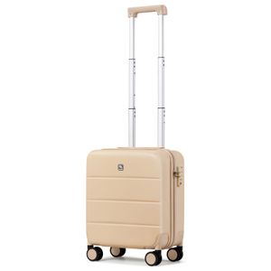 Hanke Maleta de equipaje de viaje rígida con rueda giratoria y bloqueo TSA, funda de viaje ligera