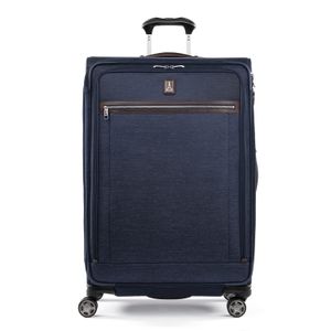 Travelpro Platinum Elite-Softside - Maletas expansible con ruedas giratorias, Azul marino),