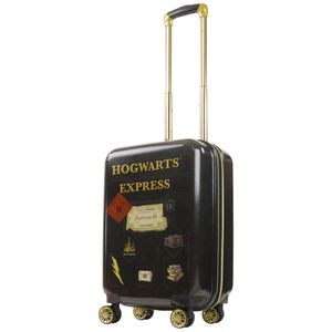 FUL Hogwarts Express - Maleta rígida con ruedas giratorias de Harry Potter, Negro -, Hogwarts