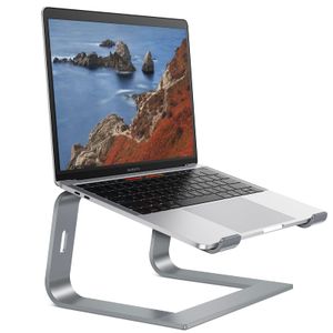 OMOTON - Soporte desmontable de aluminio para laptop en escritorio, compatible con MacBook Air, Pro,