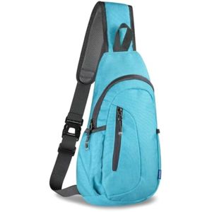 TITECOUGO Bolso bandolera pequeño, mochila cruzada ligera para hombres y mujeres, bolsa de hombro