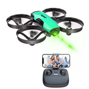 Loolinn Drones para niños con cámara - Mini dron, control remoto cuadricóptero UAV con cámara