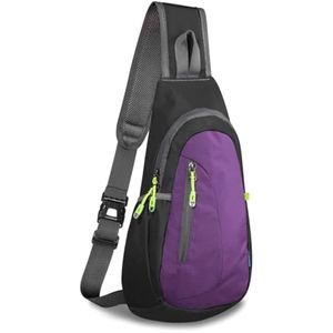 TITECOUGO Bolso bandolera pequeño, mochila cruzada ligera para hombres y mujeres, bolsa de hombro