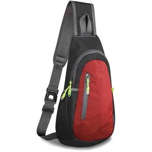 TITECOUGO Bolso bandolera pequeño, mochila cruzada ligera para hombres y mujeres, bolsa de hombro