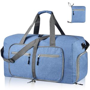 Bolsa de viaje con compartimento para zapatos, unisex, resistente al agua