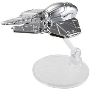 Hot Wheels Star Wars - Serie Conmemorativa, Nave Naboo Starfighter, Multicolor